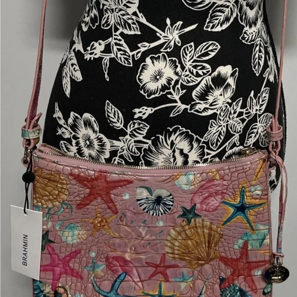 Brahmin Vibrant Starfish Crossbody Bag - Picture 2 of 5
